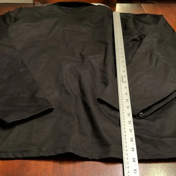 Ironton Welding Shirt Black Men's Flame Resistant  Shirt 2XL - Picture 7 of 8